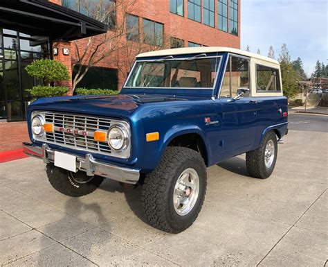 1976 Ford Bronco Sport 5 Speed For Sale On Bat Auctions Closed On