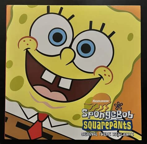 Spongebob Squarepants Original Theme Highlights Vinyl Record Only 500