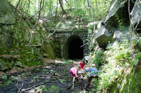 Secret Central Massachusetts Abandoned Train Tunnel