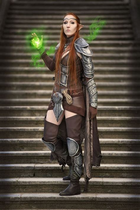 the elder scrolls online cosplay by emilyrosa on deviantart cosplay outfits cosplay elven