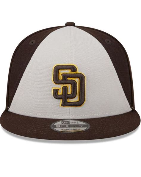 Ktz San Diego Padres 2024 Batting Practice 9fifty Snapback Hat In Brown