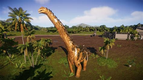 Ark Titanosaur Ark Ports Jurassic World Evolution 2 Modding Youtube