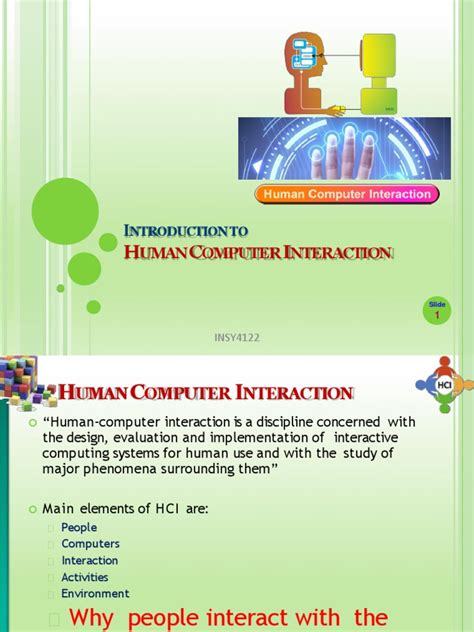 Chapater1introduction To Human Computer Interaction