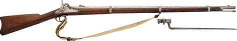1862 Confederate Richmond Percussion Rifled Musket Bayonet And Sling