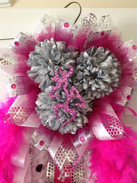 Homecoming Mum Pink With Led Lights Ready To Ship By Mumamia3 17500