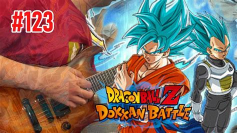 Dragon Ball Z Dokkan Battle Ost Guitar Cover Int Exchange Ssb Goku