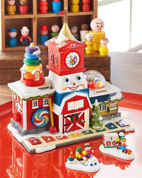 Who told mary she was going to have a baby? Department 56 North Pole Village Series "Fisher-Price™ Fun ...