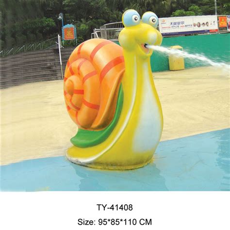 Snail Fiberglass Water Park Spray Playground Ty 41408 China Water