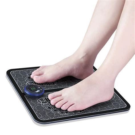 Electric Foot Massager Mat Muscle Stimulator Acupuncture Vibration Machine Body Relieve