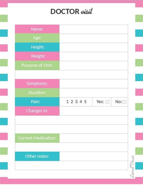 Download this free printable medical binder with worksheets that track everything from symptoms to family history and key 42+ ideas for family medical history form free printable. Pin on Easy fitness
