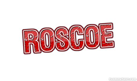 Roscoe Logotipo Ferramenta De Design De Nome Grátis A Partir De Texto