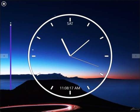 Free Windows 8 Alarm Clock App To Change Desktop To Clock