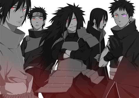 Naruto Uchiha Clan Illustration Anime Naruto Itachi Uchiha Madara