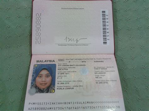 Mimi Eleena How To Renew Malaysia Passport