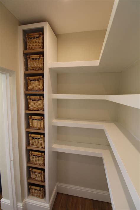 Under Stairs Pantry Shelving Ideas Shelving On One Side Might Be