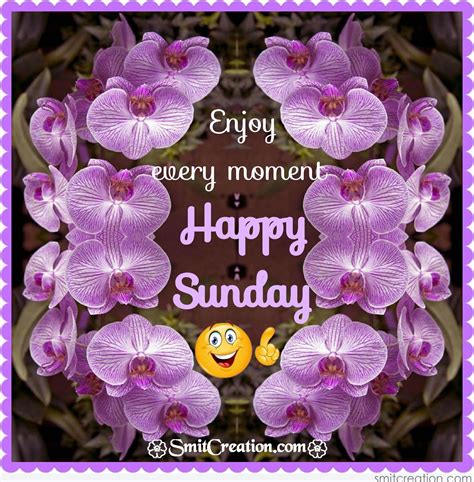 Enjoy Every Moment Happy Sunday Pictures Photos And Images For