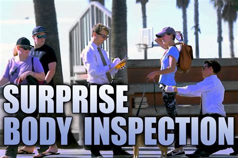 Surprise Body Inspection Prank Youtube