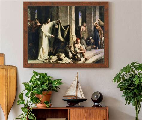 Christ Healing At The Pool Of Bethesda By Carl Bloch Print From Truly