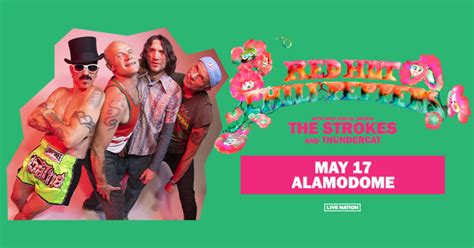 Red Hot Chili Peppers 2023 Tour In San Antonio At Alamodome