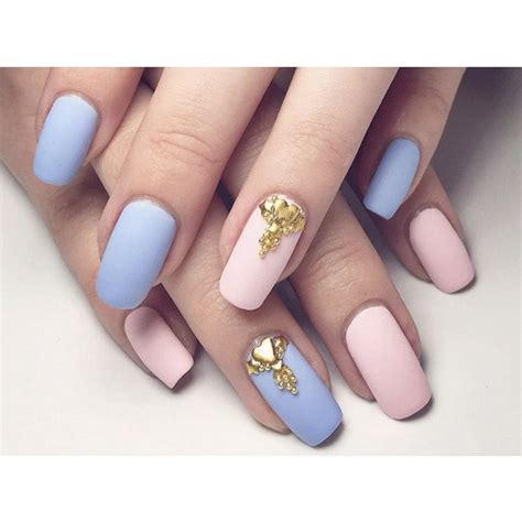 These saturate blue pastel color goes incredibly well with those water drop effects. 20 Incredible Pink and Blue Nails [Pantone 2016 Round-Up ...