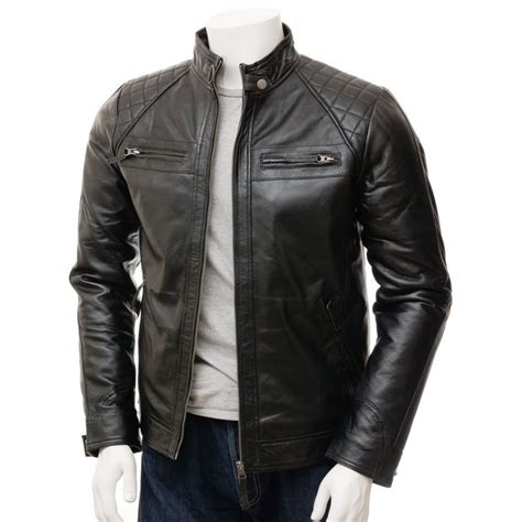 The orders skyrocketed for this leather jacket causing irving schott and his son mel to increase their workforce and expand the schott factory. New Men Black Napa Classic Cowhide Fashion Biker Leather ...