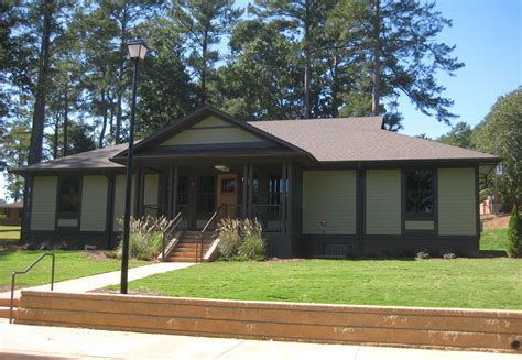 Eagle rock cabin rentals near eureka springs put you in the heart of the table rock lake area. Menefee Architecture | Rock Eagle 4-H Cabin Prototype