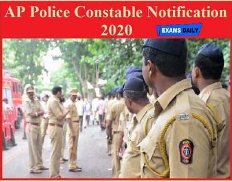 Ap Police Constable Notification Apply Online For
