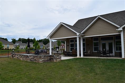 At six feet, porch furniture is possible and you can reasonably enjoy the space. Covered Porch Contractor | Charlotte | Lake Norman