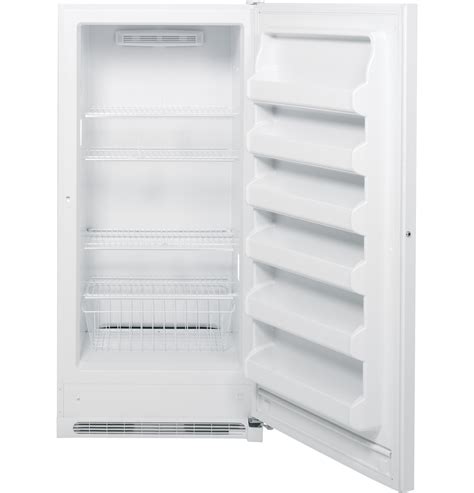 Ge® 202 Cu Ft Frost Free Upright Freezer Fuf20dhrww Ge Appliances