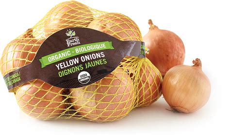 Organic Yellow Onions Earthfresh