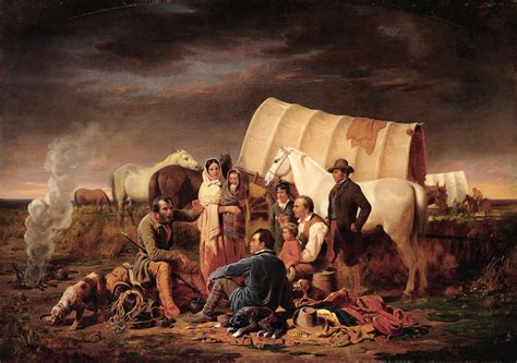 19th Century American Paintings Pioneers And Settlers