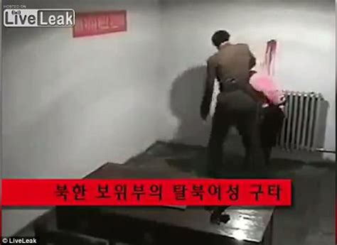 Shocking Footage Shows North Korean Agent Beating A Woman Daily Mail