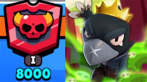 Includes voice lines for rosa, crow and el primo! CROW İLE 8000 KUPA OLDUM!! - Brawl Stars - YouTube