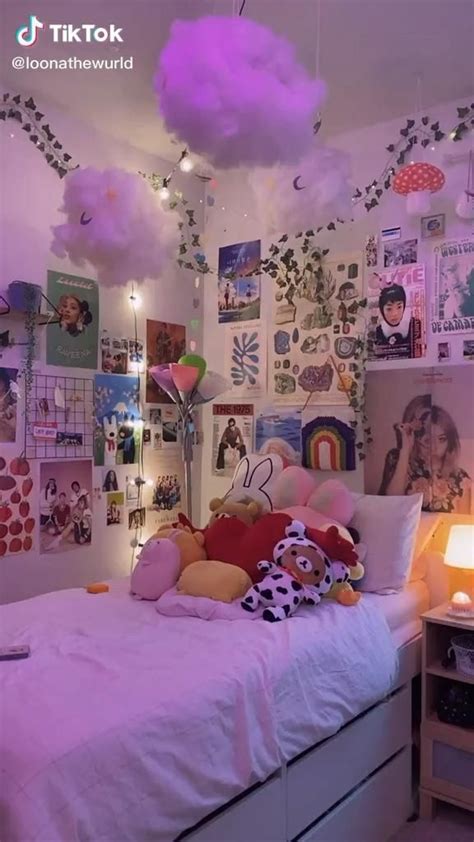Go Follow Loonathewurld On Tiktok Neon Room Bedroom Makeover Room