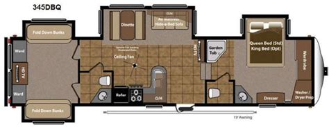 House plans with two master bedrooms. Montana fifth wheel floor plans with two bathrooms ...