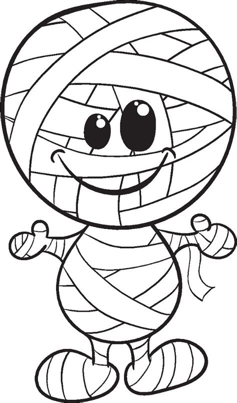 Dibujos Halloween para colorear, imprimir y recortar