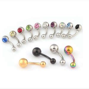 China Wholesale Crystal Belly Button Navel Ring Body Piercing Jewelry