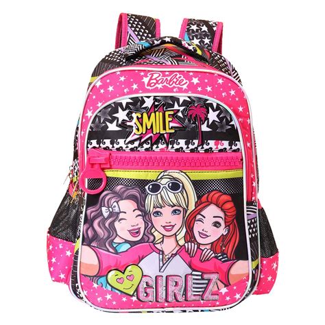 Barbie Polyester 29 Cms Multi School Backpack Mbe Mat547