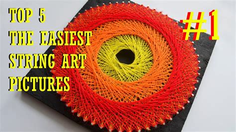 Top 5 Easiest String Art Pictures 1 Diy Tutorial Mandala In Circle