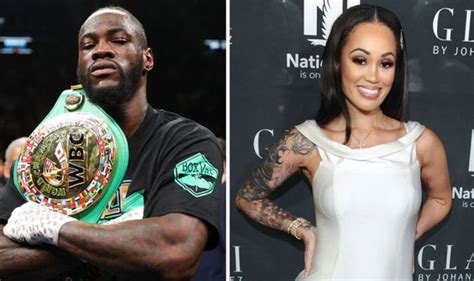 He is currently in a relationship with a girl. Deontay Wilder fiancée: Heartbreaking reason Wilder was ...