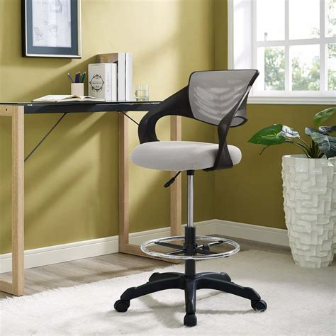 Modway Thrive Mesh Drafting Chair Multiple Colors