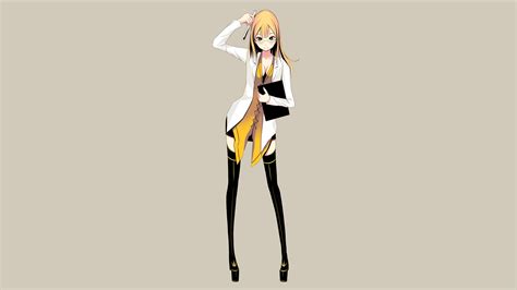 Haru Anime Girls Original Characters Long Hair Shirt Simple Background