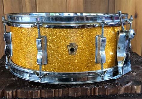Wfl 50s Super Classic Gold Sparkle 5x14 Snare Drum