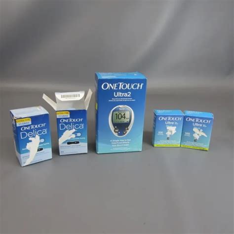 ONETOUCH ULTRA 2 Blood Glucose Monitoring System Delica Testing Lancets