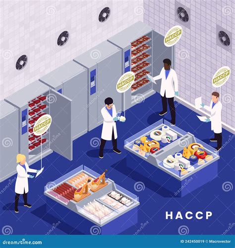 Haccp Food Safety Concept Cartoon Vector Cartoondealer Com