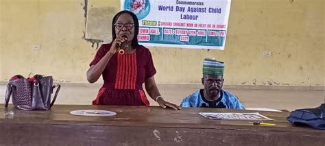 Rotdow Commensurate World Against Child Labour In Aponmu Community