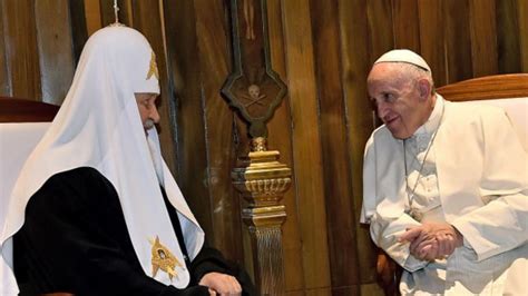 Así Fue El Encuentro Histórico Entre El Papa Francisco Y El Patriarca