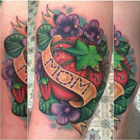 Mom Pin Cushion Tattoo By Meganmassacre On Instagram Rare Tattoos