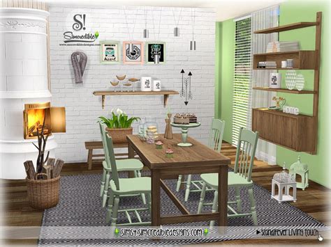 The Sims Resource Scandifever Living Touch