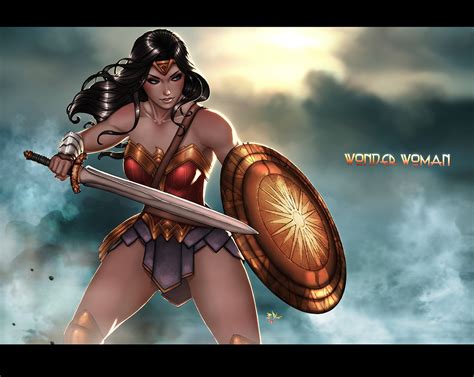 Wonder Woman By ErikVonLehmann On DeviantArt Comic Book Characters